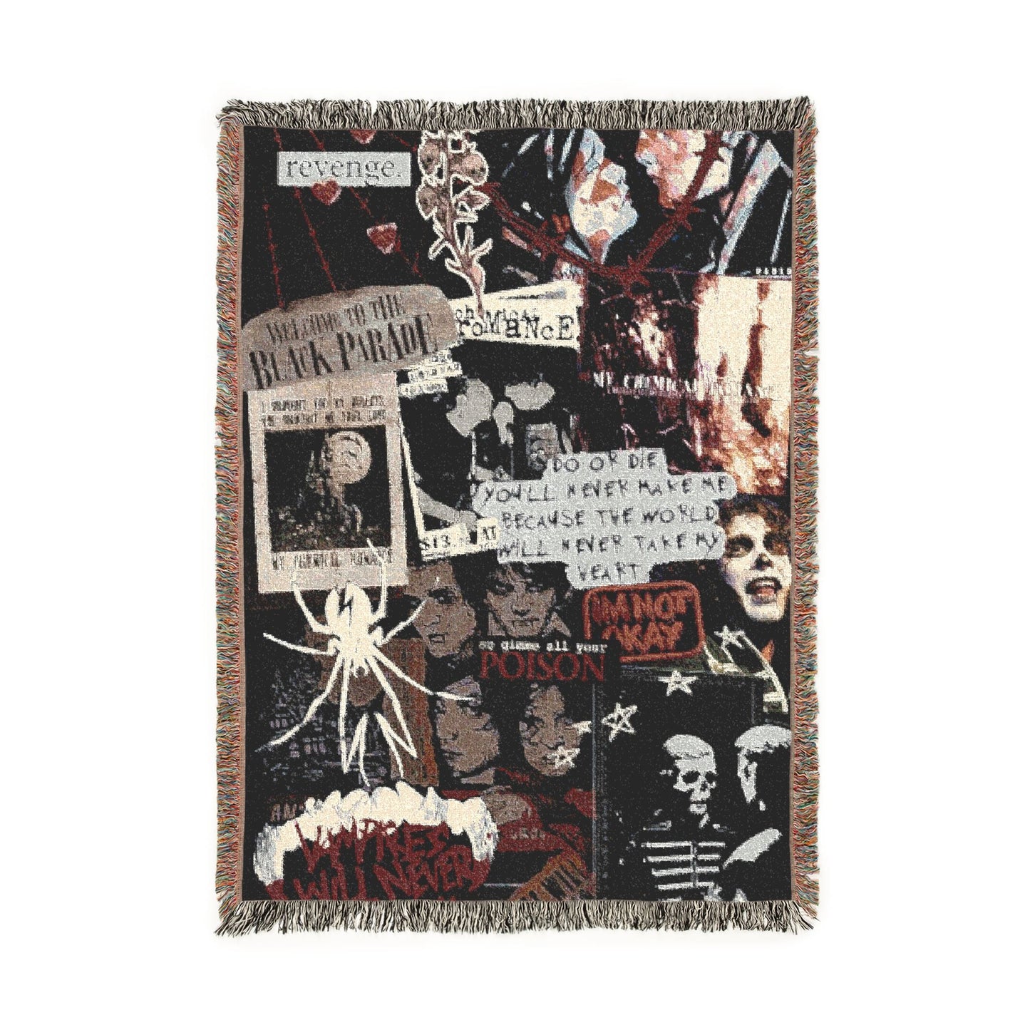 Emo Culture - Woven Tapestry Blanket