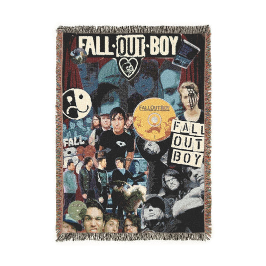 Fall Out Boy Tapestry Blanket